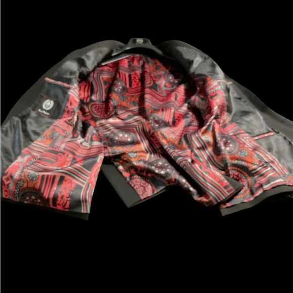 nOir Jewelry Black Sport Coat with Notched Lapel - Picture 8 of 9